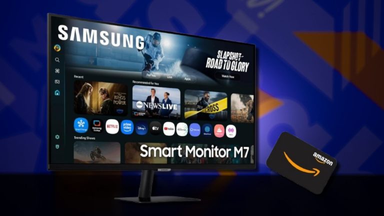 Get a free $100 Amazon gift card when you preorder Samsungs 32-inch M7 smart monitor