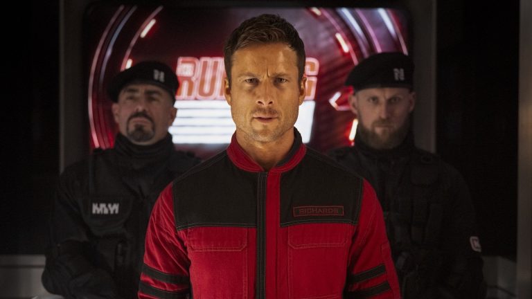 The Running Man has a cheeky cameo. Sort of.