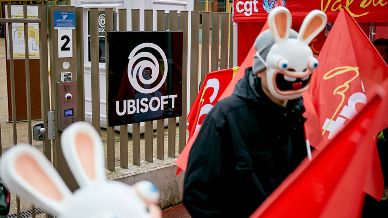 Ubisoft workers strike in protest of job cuts and return-to-office mandate