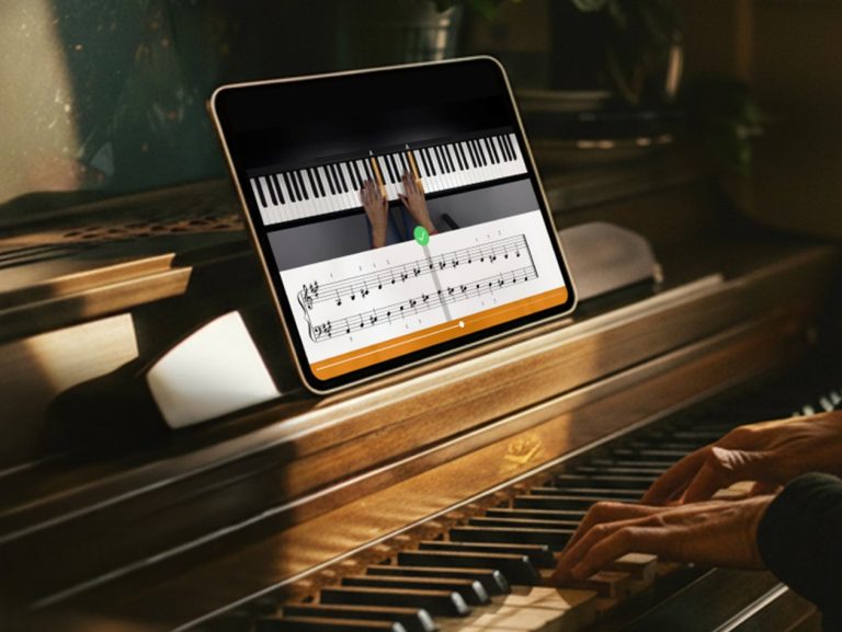 From first notes to full songs — learn the piano at home with this app