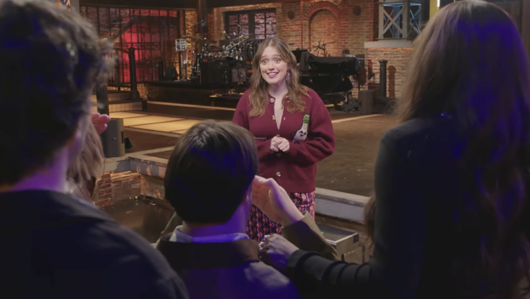 Aimee Lou Woods addresses SNL beef in in SNL UK promo